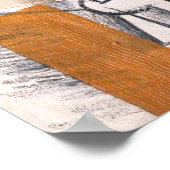 バイオリンと楽譜 | Georges Braque | ポスター (角)