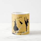 バイオリンと踊る コーヒーマグカップ (中央)