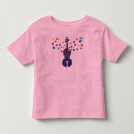 バイオリンのギフト幼児のティー トドラーTシャツ