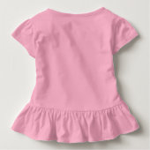 バイオリンのギフト幼児のティー トドラーTシャツ (裏面)