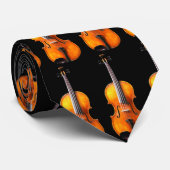 バイオリンのタイ ネクタイ (ロール)