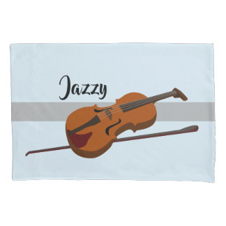 バイオリンのデザインの枕箱 枕カバー