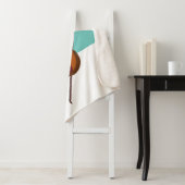 バイオリンのデザイン毛布 シェルパブランケット (インサイチュ)