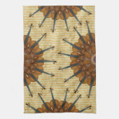 バイオリンのヒマワリ キッチンタオル (縦)