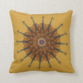 バイオリンのヒマワリ クッション