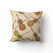 バイオリンのプリントパターン