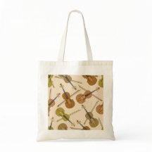 バイオリンのプリントパターン