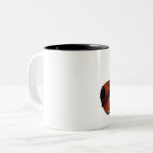 バイオリンのマグ ツートーンマグカップ (正面左)