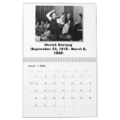 バイオリンのマスター カレンダー (3月 2026)