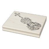 バイオリンのメロディゴムのスタンプ ラバースタンプ (スタンプ)