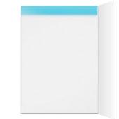 バイオリンのメロディーグリーティングカード (内側 (左))