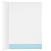 バイオリンのメロディーグリーティングカード (内側 (右))