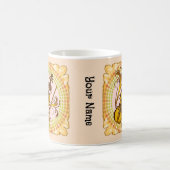 バイオリンのリズム・マグ コーヒーマグカップ (中央)