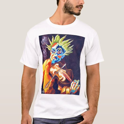 バイオリンの人 Tシャツ (正面)