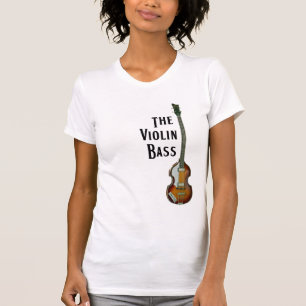 バイオリンの低音のTシャツ Tシャツ