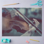 バイオリンの分離 薄葉紙 (クラフト)