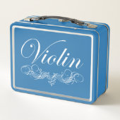 バイオリンの台本 メタルランチボックス (裏面)