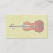 バイオリンの名刺 名刺 (裏面)