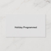 バイオリンの名刺 名刺 (裏面)