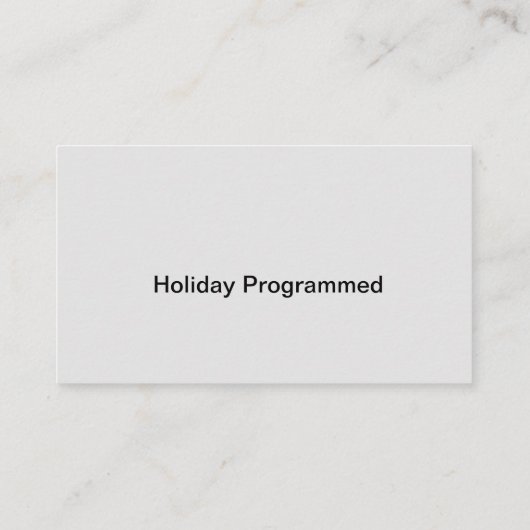 バイオリンの名刺 名刺 (裏面)