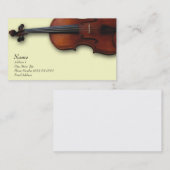 バイオリンの場所のためのバイオリンのビオラの名刺 名刺 (正面/裏面)