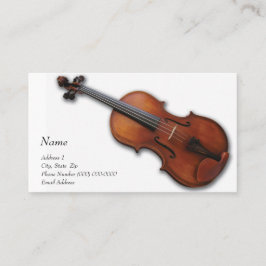 バイオリンの場所のためのバイオリンのビオラの名刺 名刺