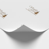 バイオリンの女の子は普通の女の子だクールが ラッピングペーパー (角)