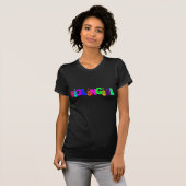 バイオリンの女の子 Tシャツ (正面フル)