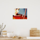 「バイオリンの学生」 ポスター (キッチン)