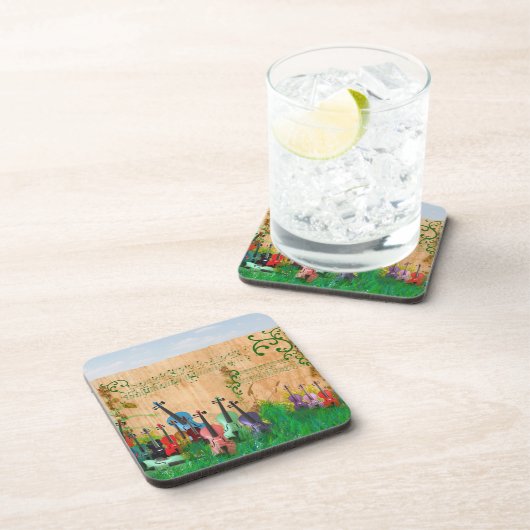 バイオリンの庭 コースター (右側)