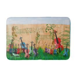 バイオリンの庭 バスマット