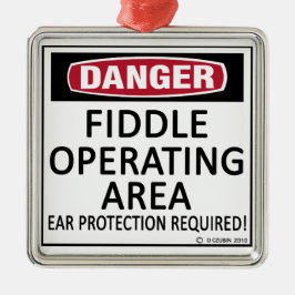 バイオリンの操作領域 メタルオーナメント