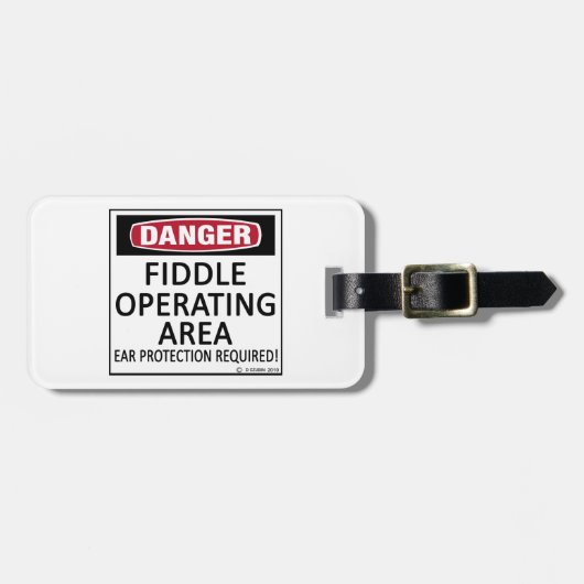 バイオリンの操作領域 ラゲッジタグ (正面横)