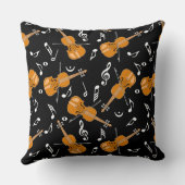 バイオリンの楽譜 クッション (裏面)