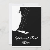 バイオリンの演奏会の招待状 招待状 (正面)