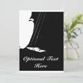 バイオリンの演奏会の招待状 招待状 (スタンド正面)