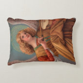 バイオリンの角枕の天使 アクセントクッション (正面)