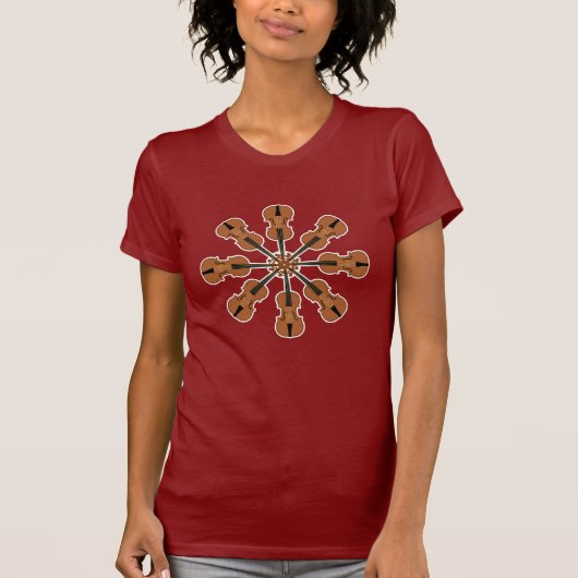 バイオリンの輪 Tシャツ (正面)