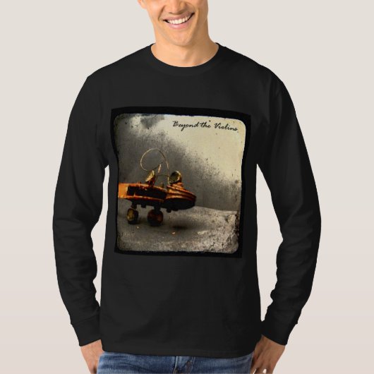 バイオリンの長い袖を越えて Tシャツ (正面)