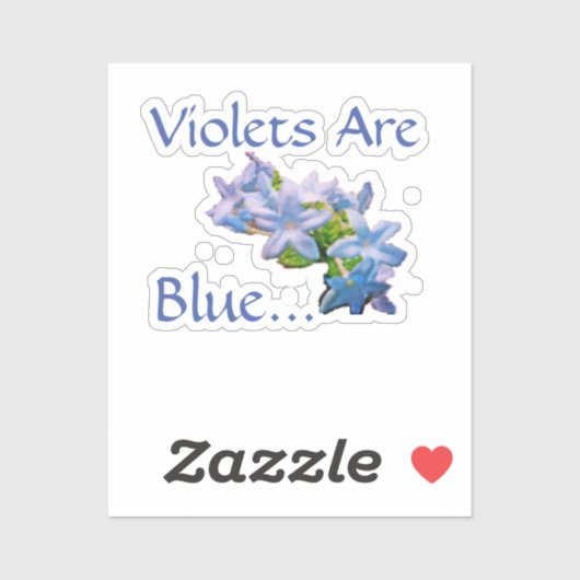 バイオリンは青… シール (シート)