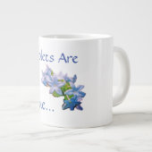 バイオリンは青… ジャンボコーヒーマグカップ (正面右)