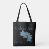 バイオリンは青… トートバッグ (裏面)