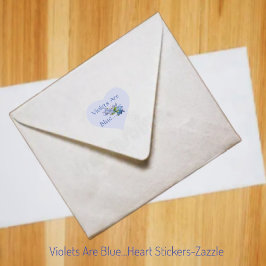 バイオリンは青… ハートシール