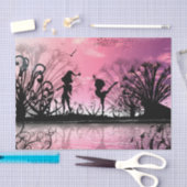 バイオリンへ踊ること 薄葉紙 (クラフト)