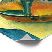 バイオリンを使った静物生活, 1921 ポスター (角)