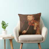 バイオリンを演奏しているアルマTadema |モーリスの息子 クッション (椅子)