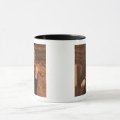 バイオリンを演奏しているアルマTadema |モーリスの息子 マグカップ (中央)