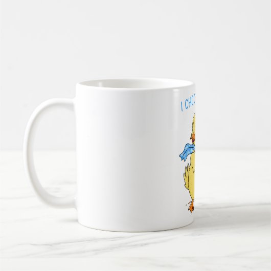 バイオリンを選ぶ  コーヒーマグカップ (左)