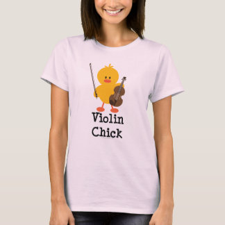 バイオリンオーガニックChick Tee Tシャツ