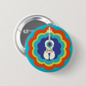 バイオリンギフトボタン 缶バッジ (正面&裏面)